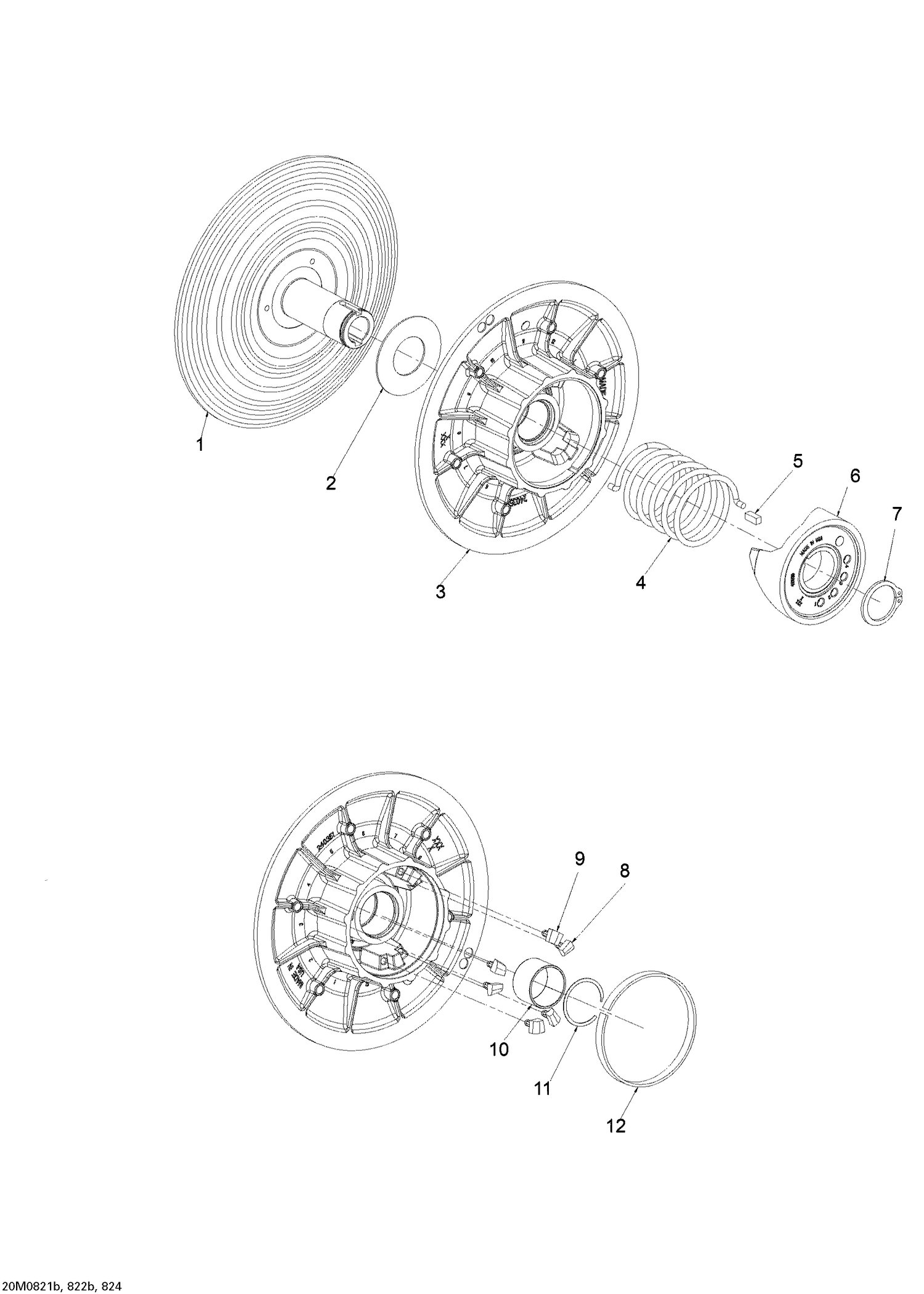 05- Driven Pulley WT 600