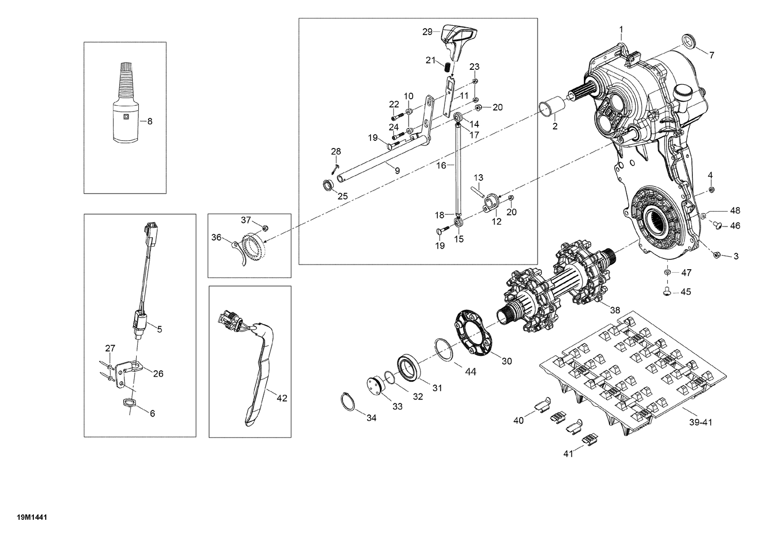 07- Drive Axle, Track And Belt Guard