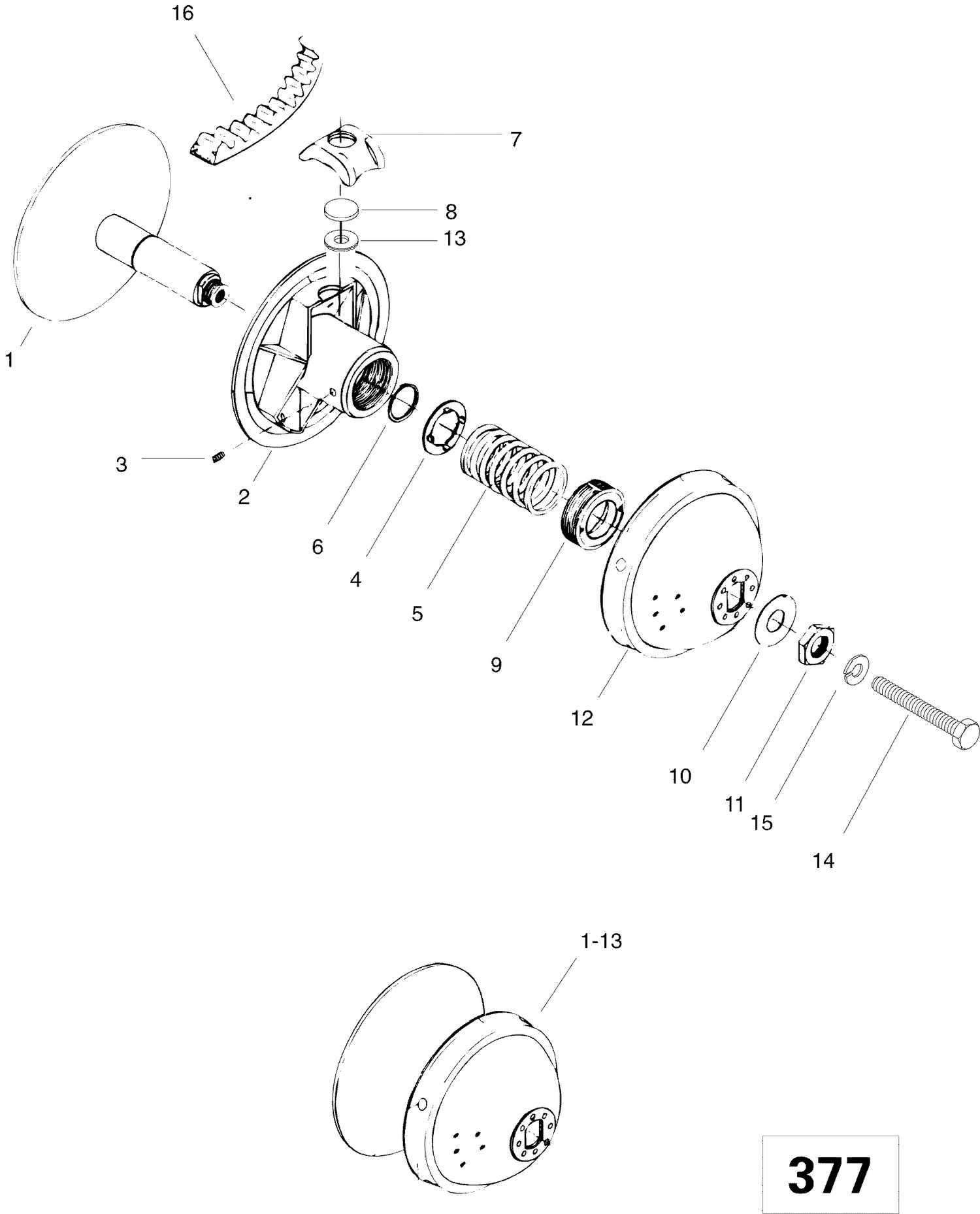 05- Drive Pulley 377