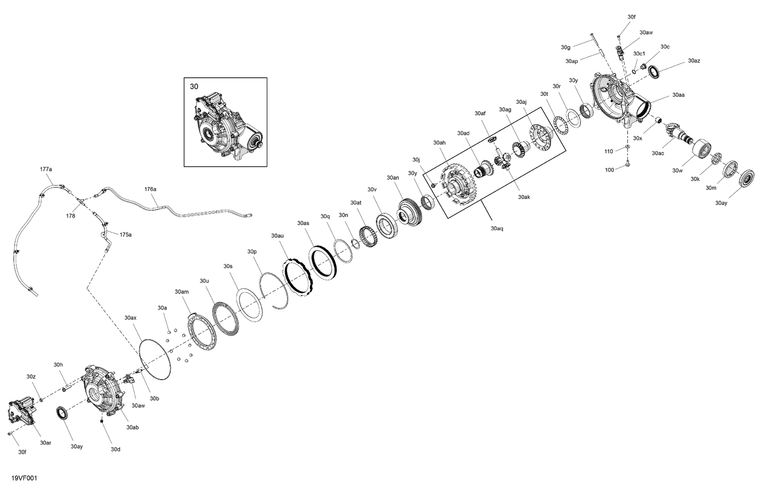 04- Drive - Front - Differential Parts
