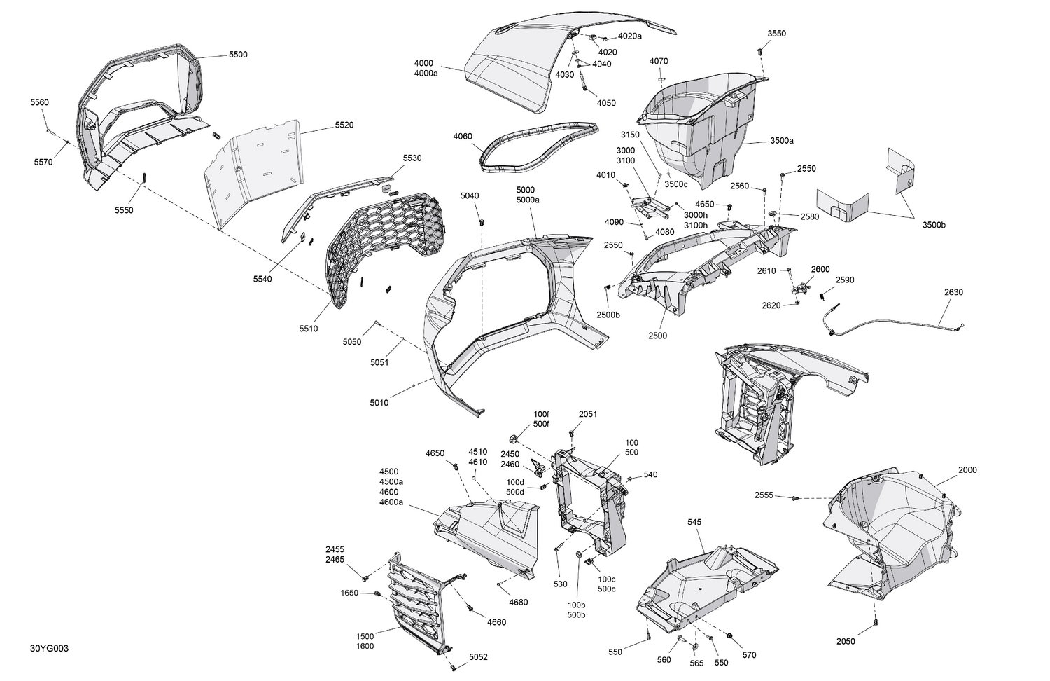 07- Body - Front Storage Tray