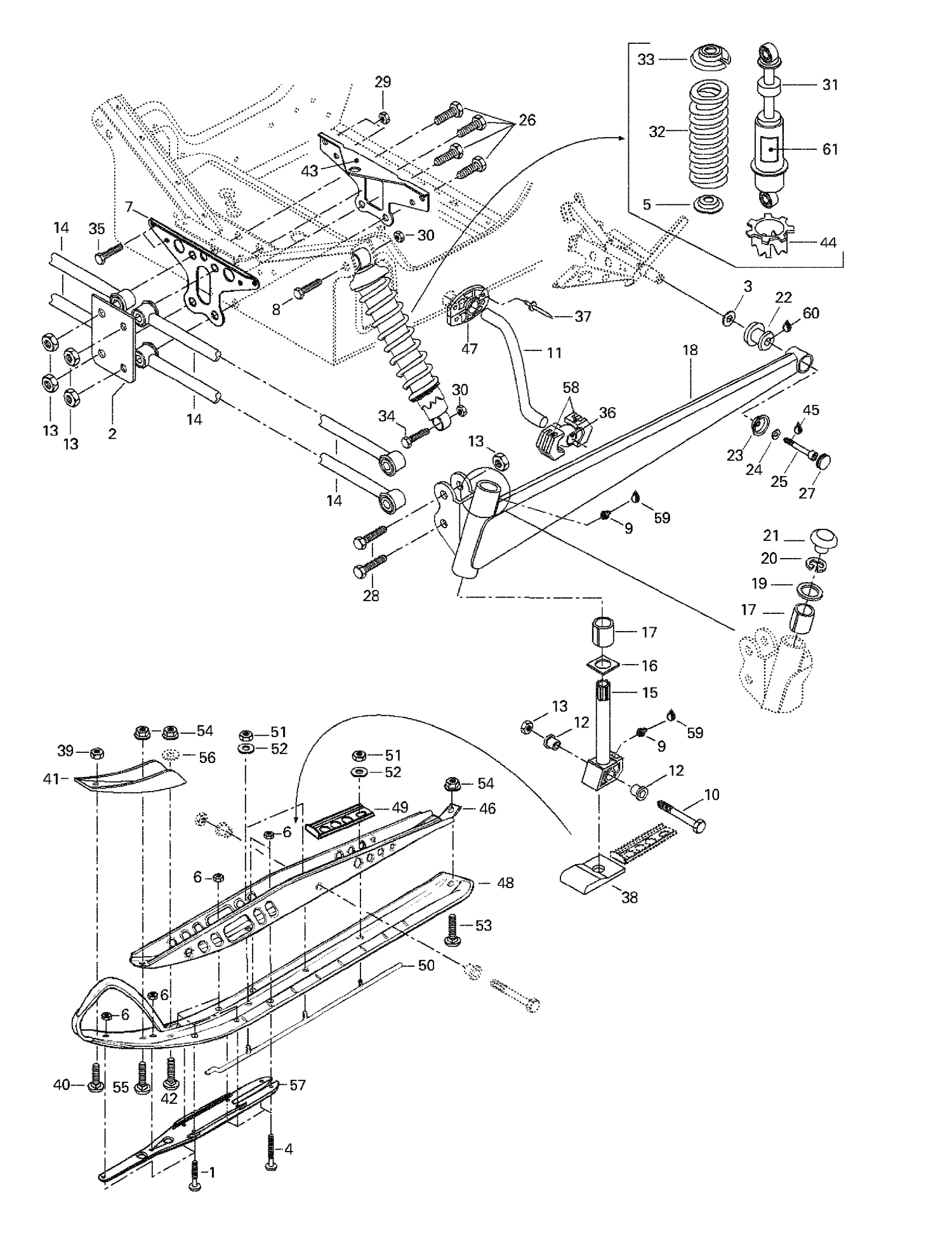 07- Front Suspension And Ski