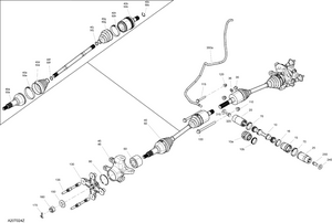 04- Drive - Front Section - Common Parts Schematic