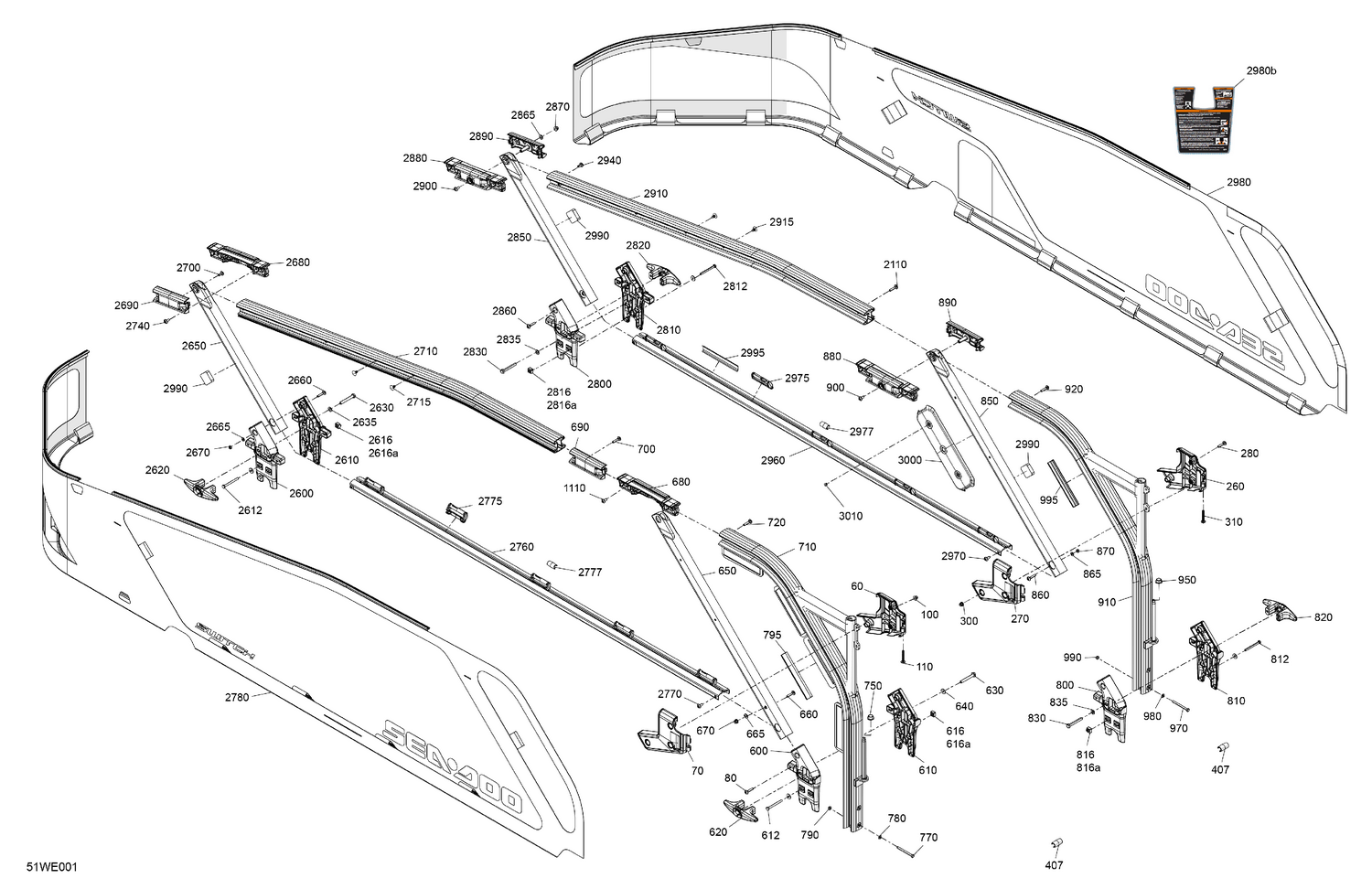 11- GUARD RAILS - System Assembly