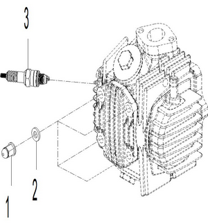02- Engine - Spark Plug Schematic