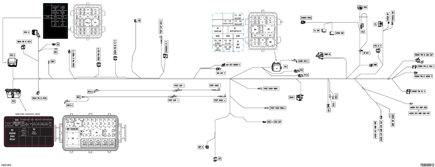08- Electric - Main Harness - 710010715