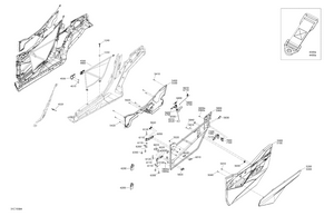 09- Body Maverick Trail - 800  -  Door Section Schematic