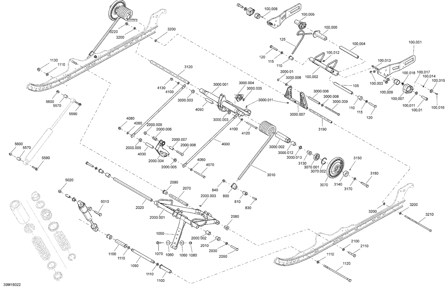 08- Rear Suspension Tundra - Package LT - Superior