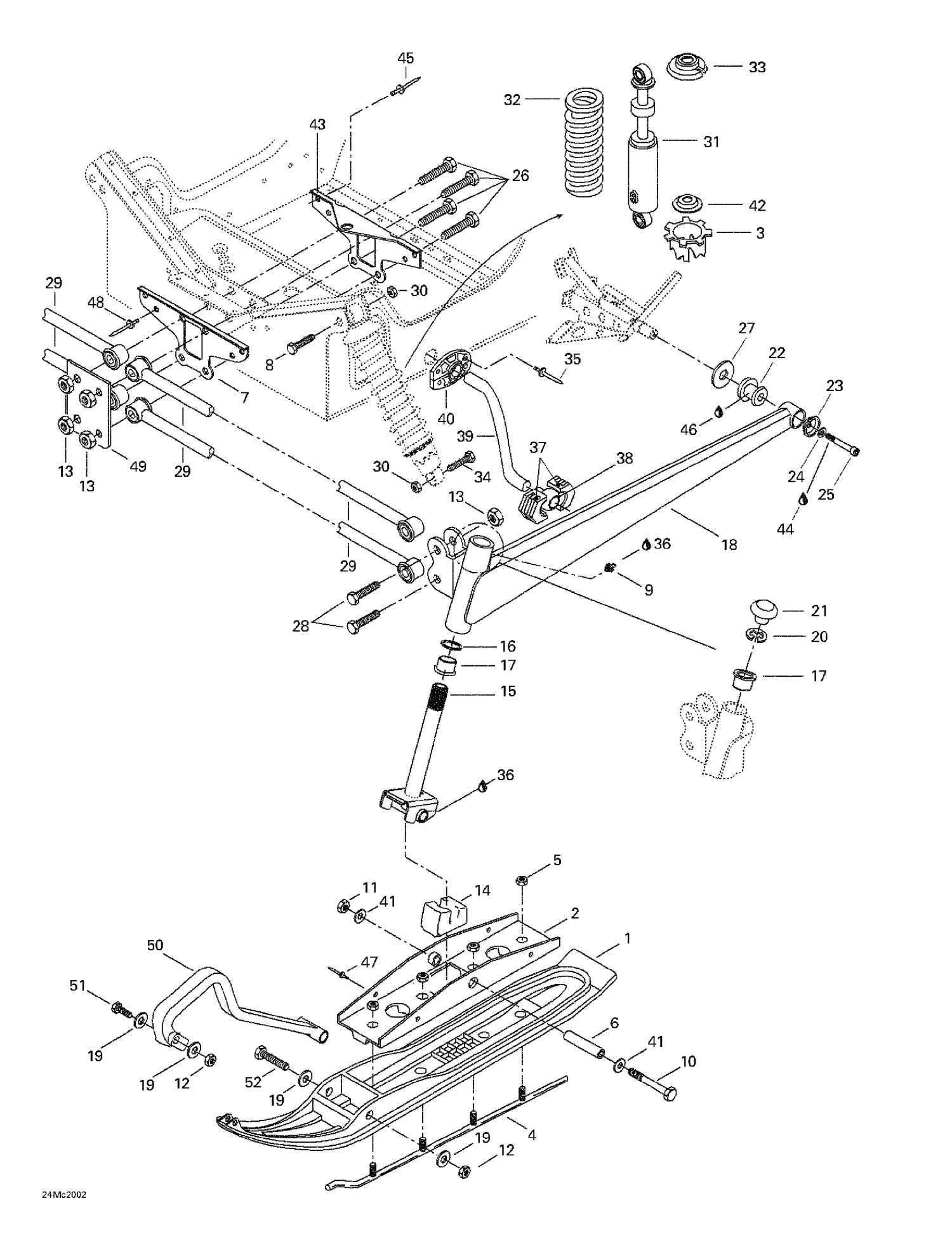 07- Front Suspension And Ski