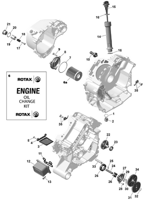01- Rotax - Engine Lubrication Schematic