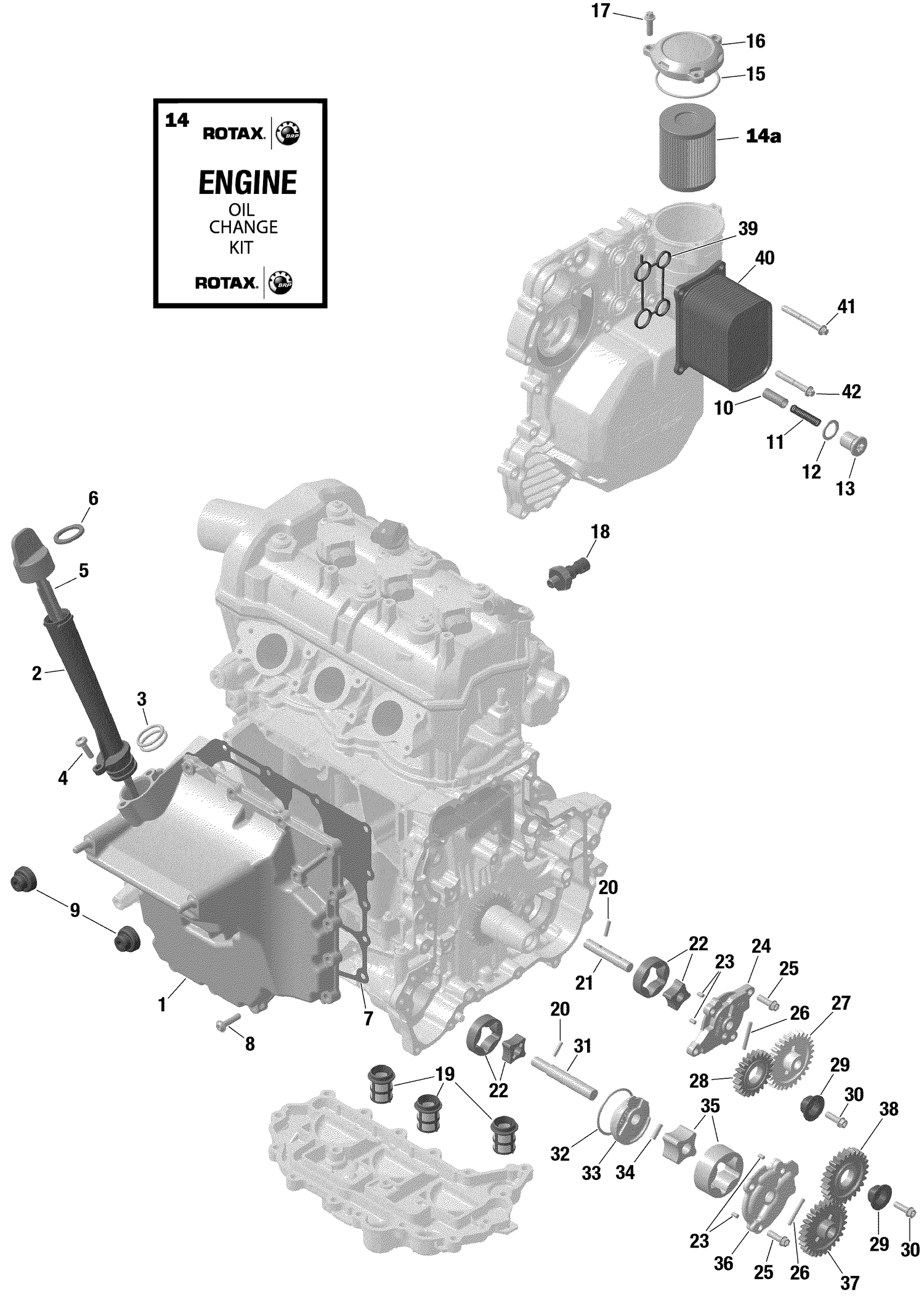 01- Rotax - Engine Lubrication / Built from Nov 6 2020