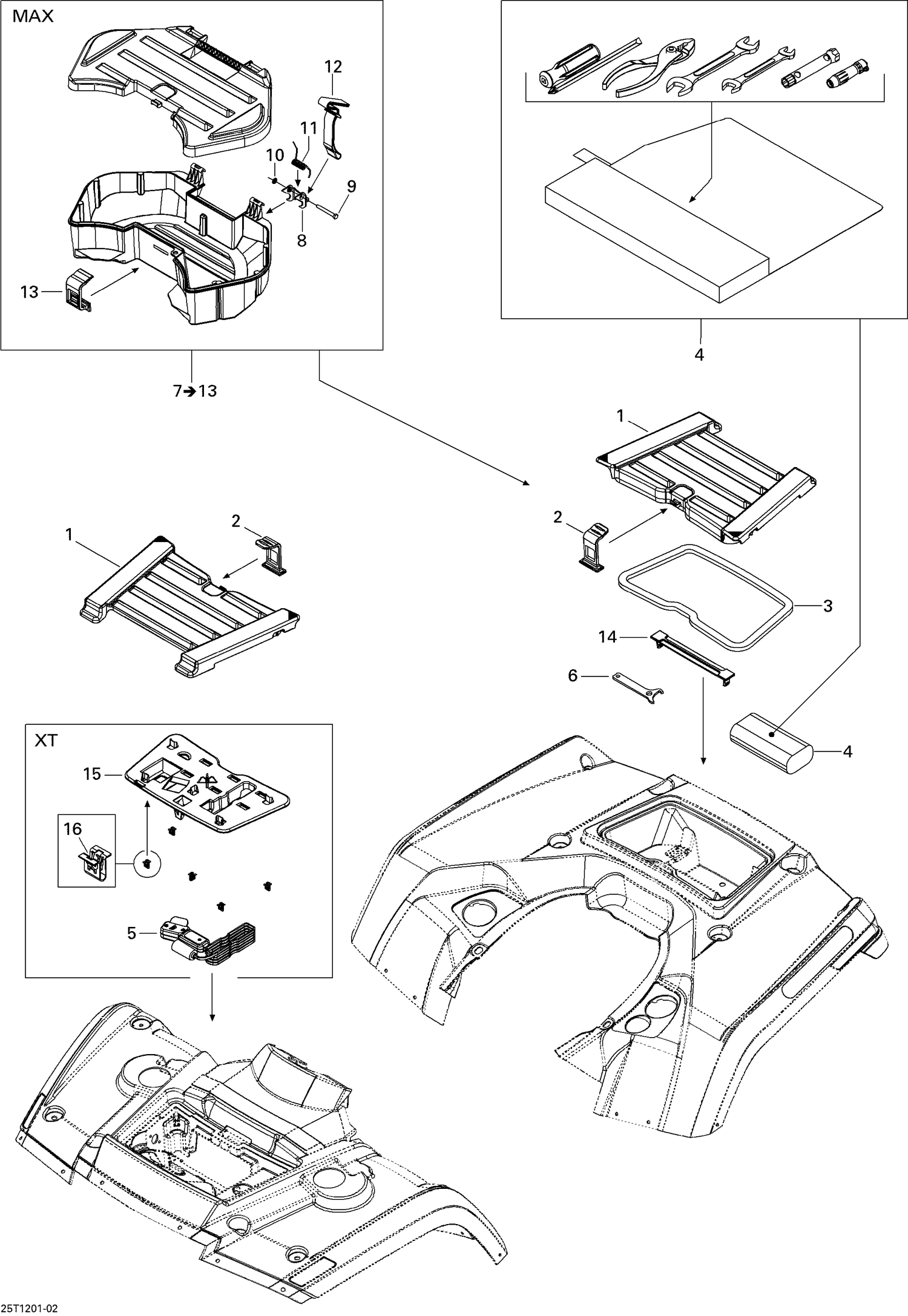 09- Front and Rear Trays