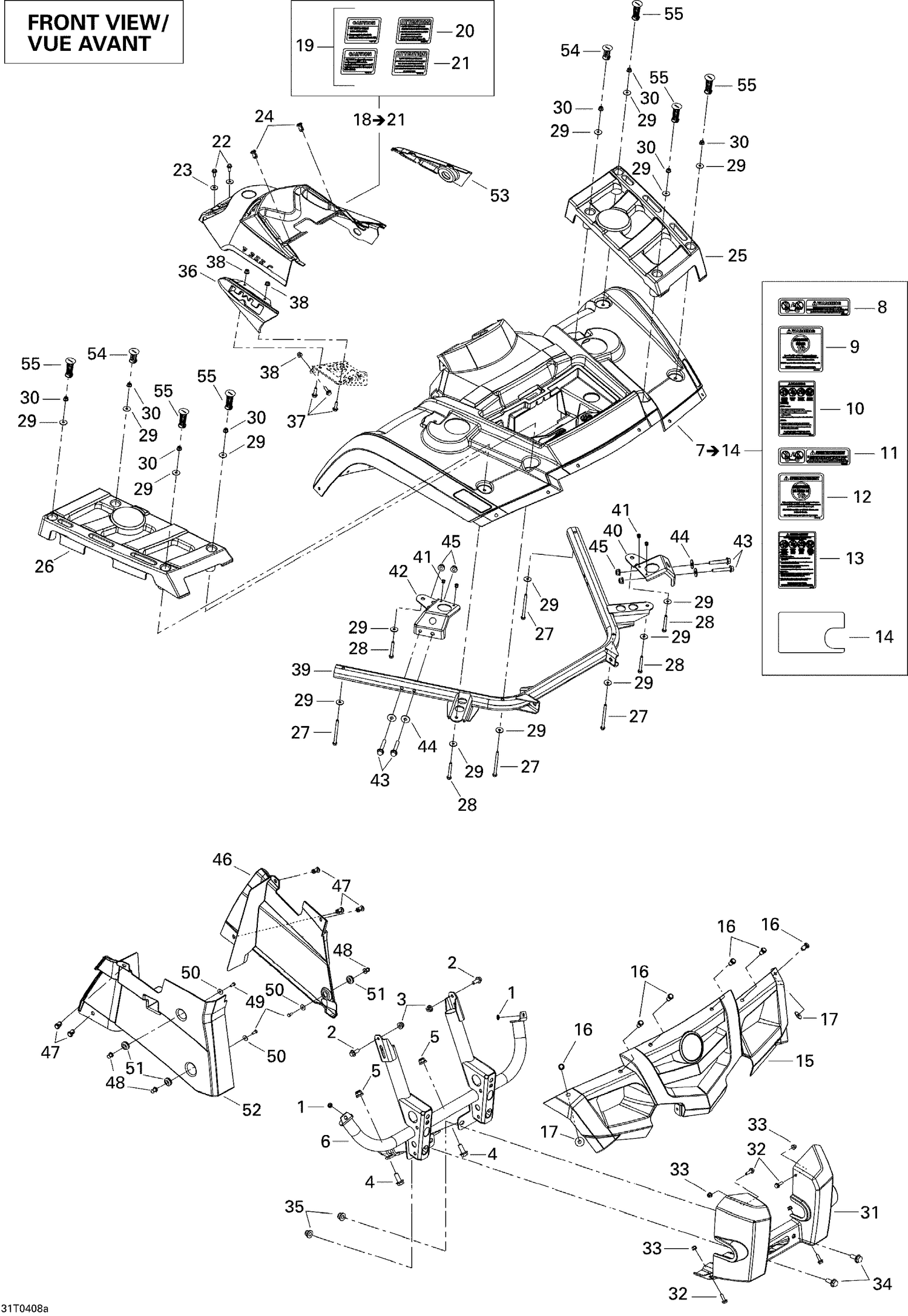 Assembly diagram