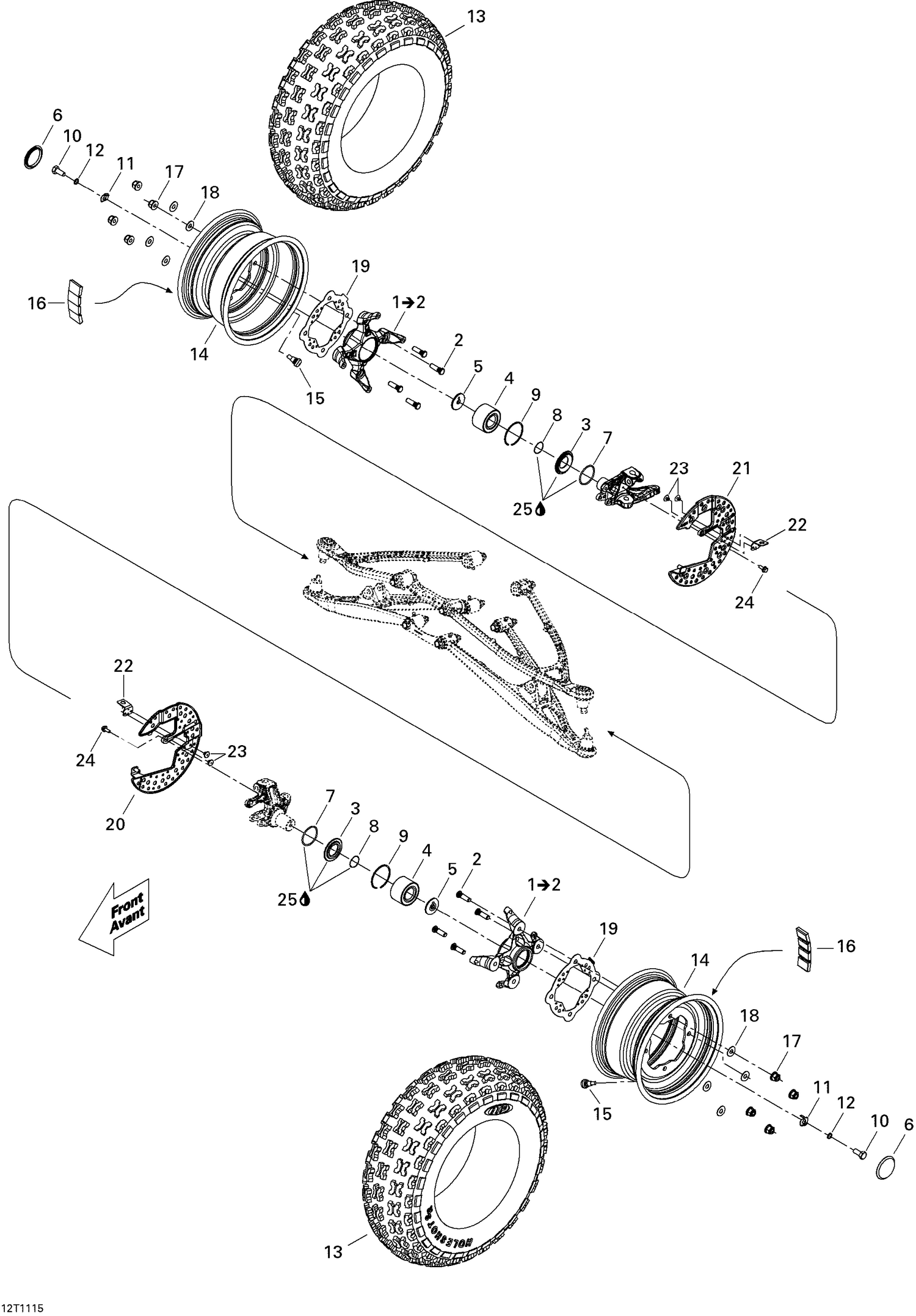 07- Drive System, Front