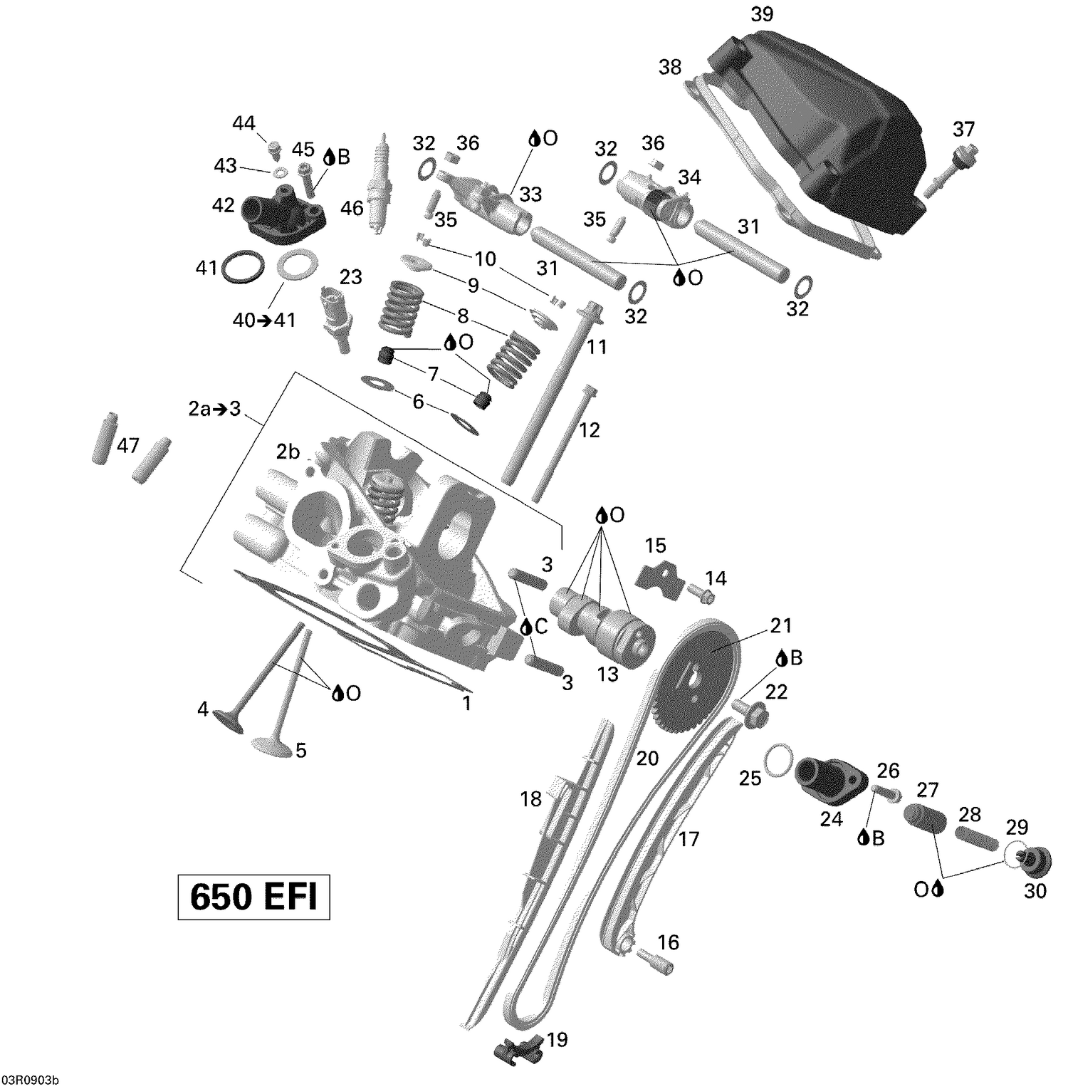 01- Cylinder Head, Rear