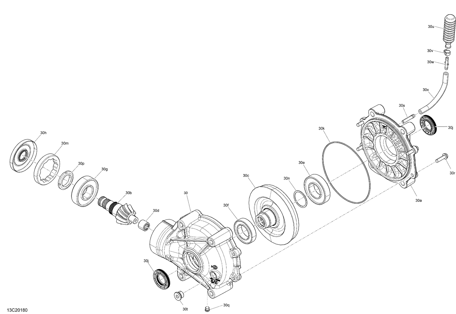 08- Rear Drive - Differential Parts