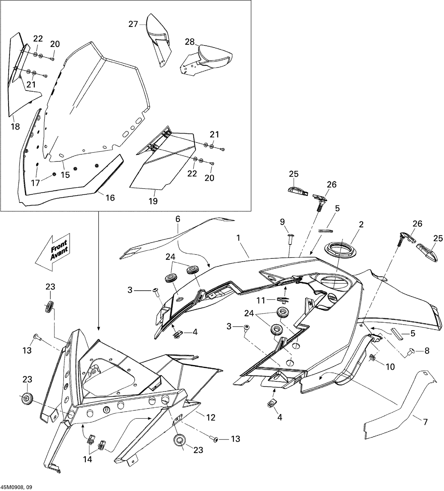 09- Windshield And Console