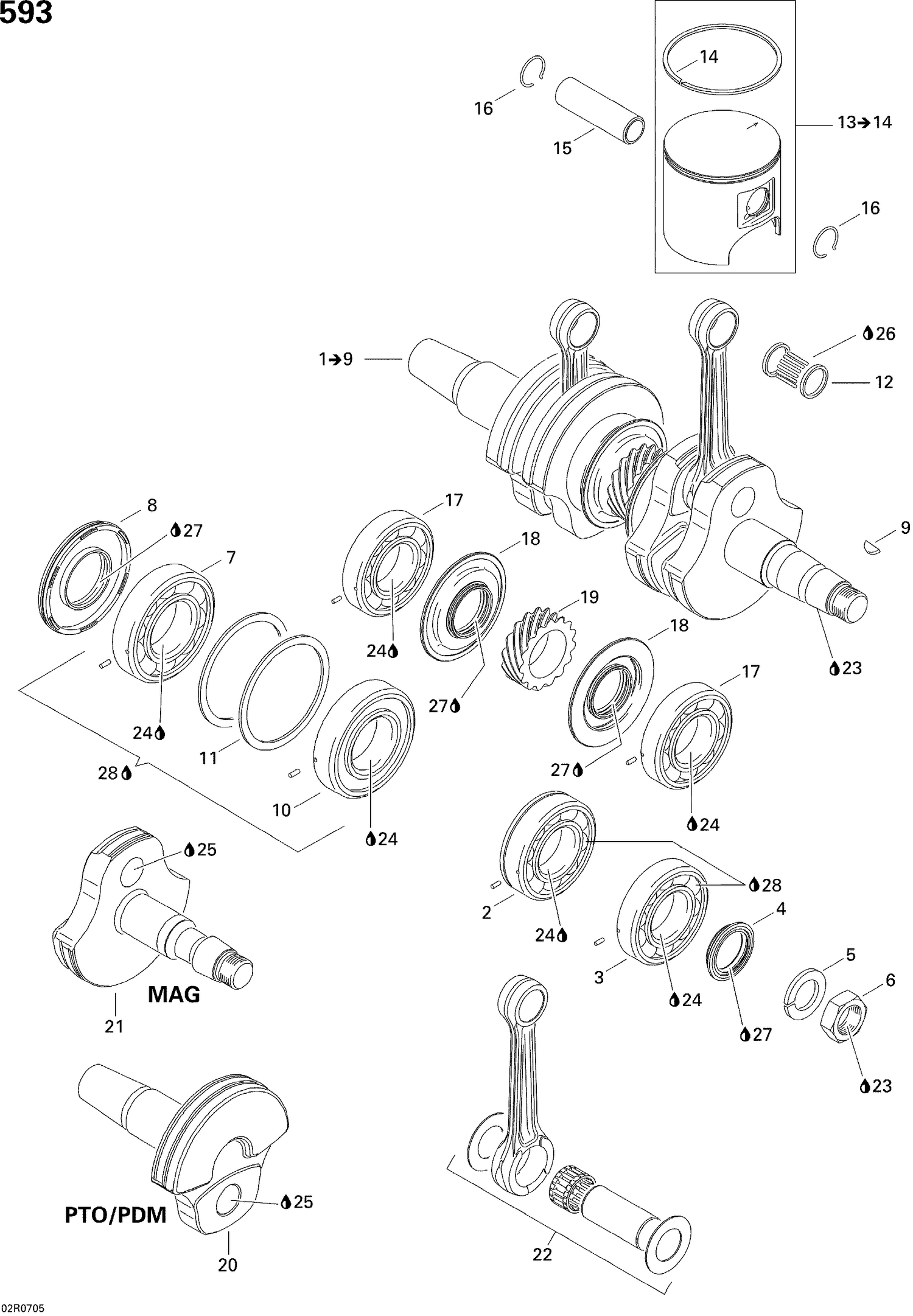 01- Crankshaft And Pistons
