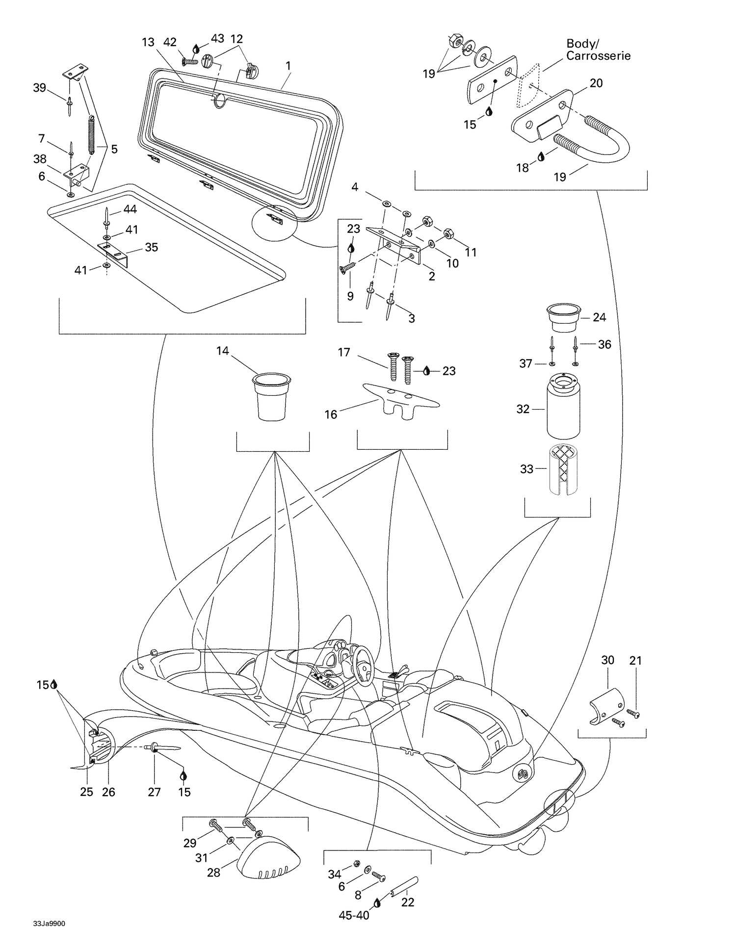 09- Central Cover And Accessories