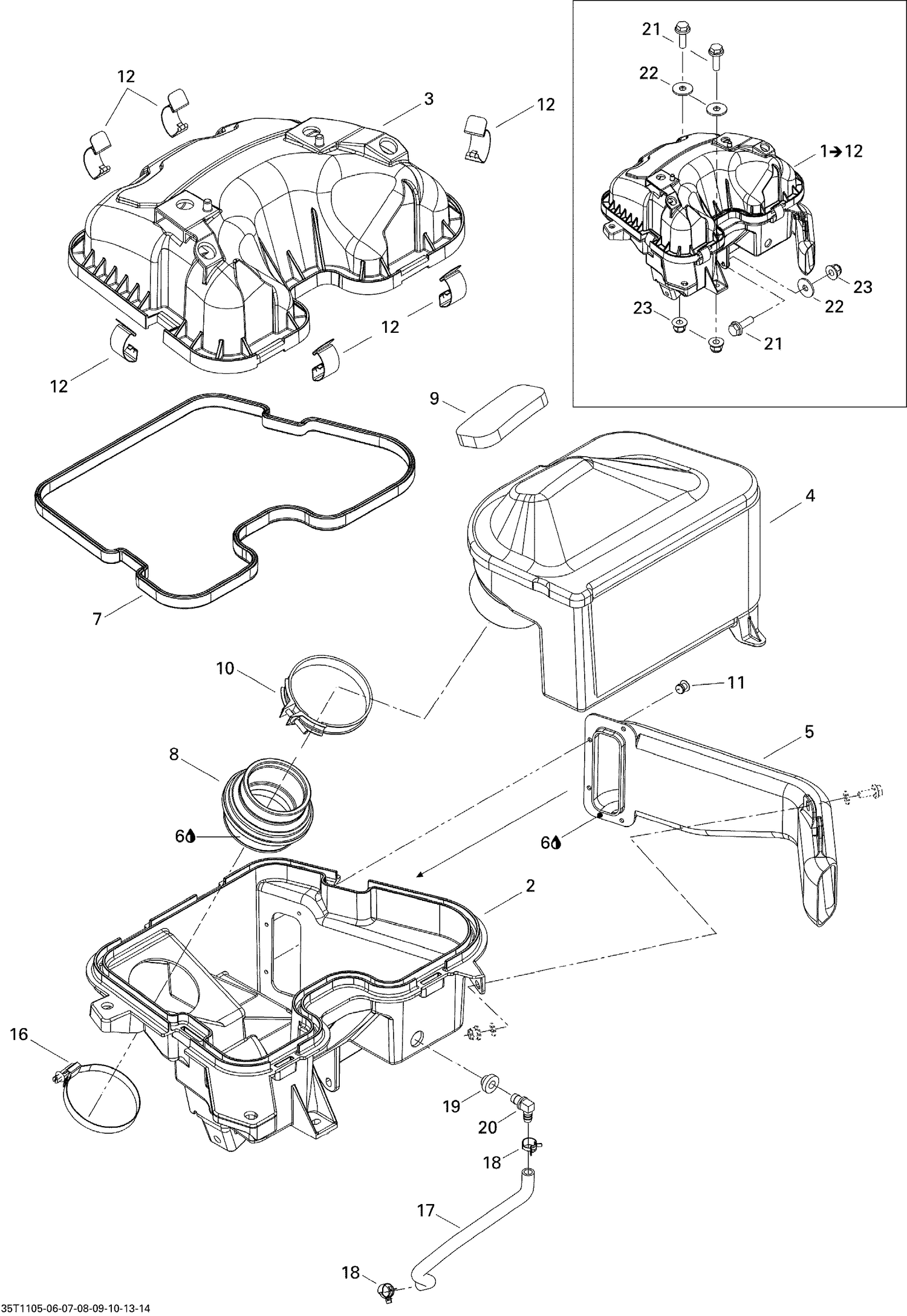02- Air Intake Silencer