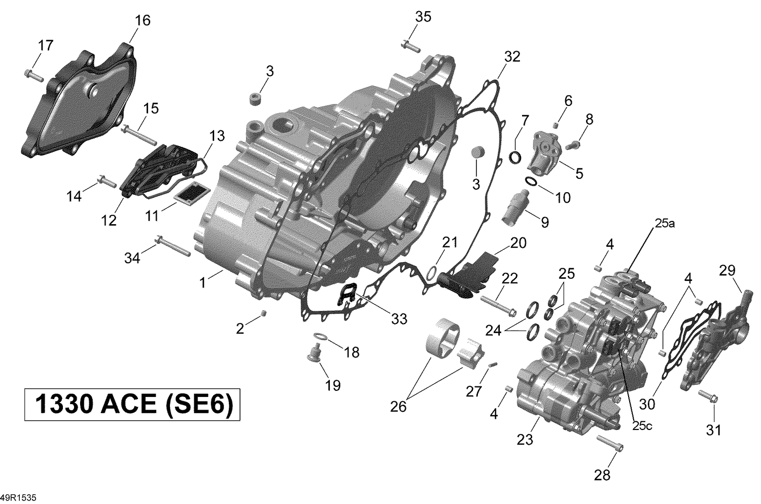 01- Clutch Cover _49R1535