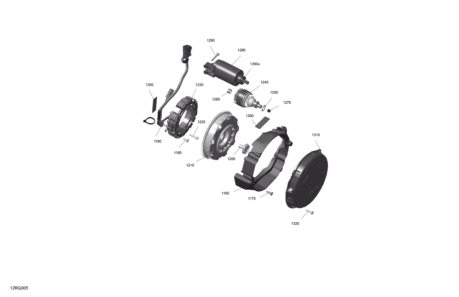 01- ROTAX - Magneto and Electric Starter