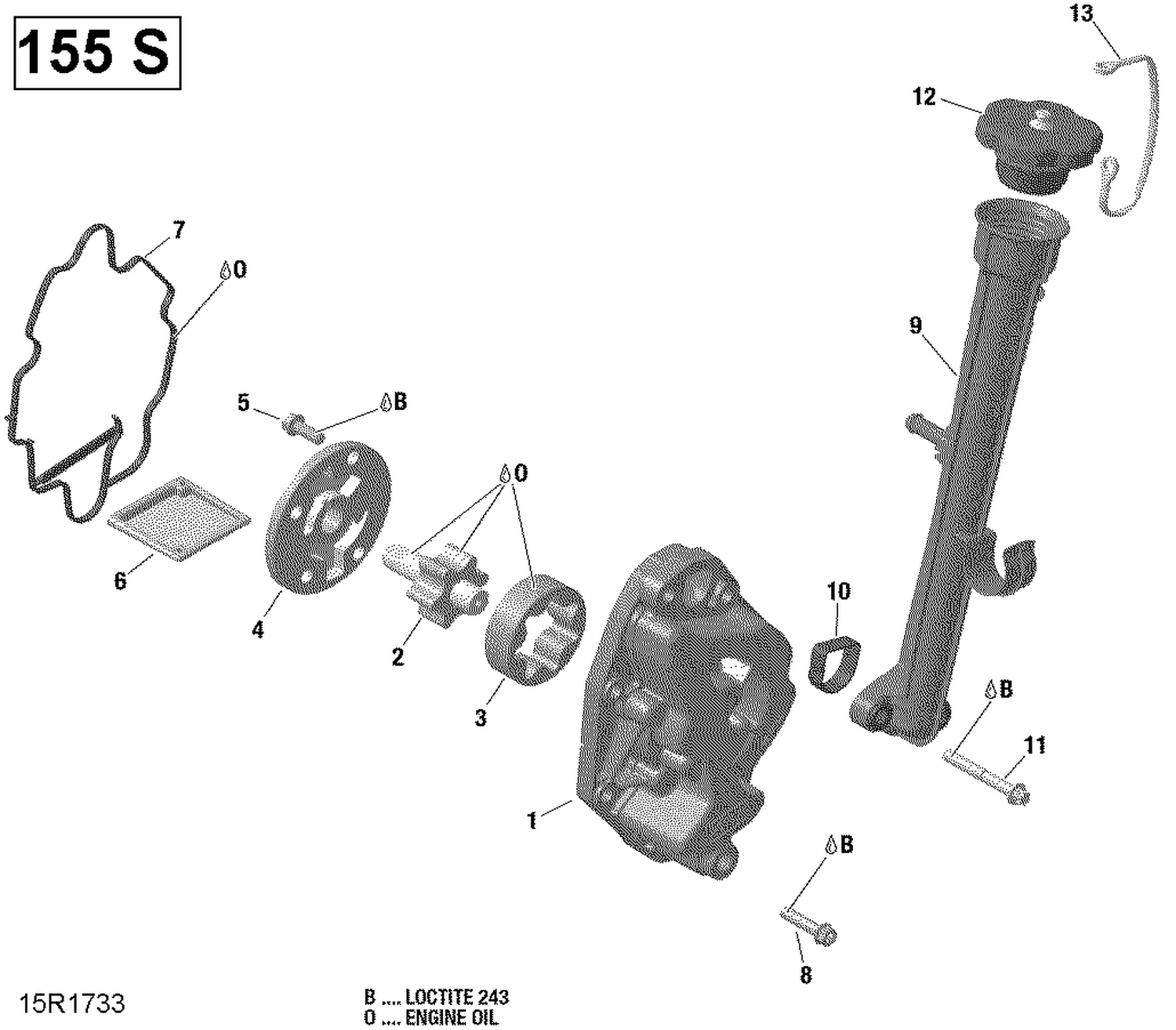 02- Oil Separator - 155 Model With Suspension