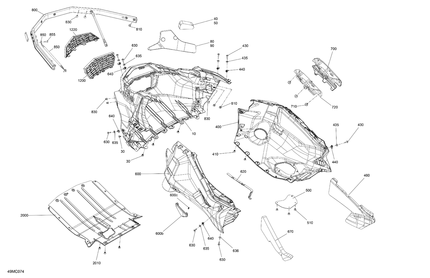07- Body - Bottom Pan - Width 24''