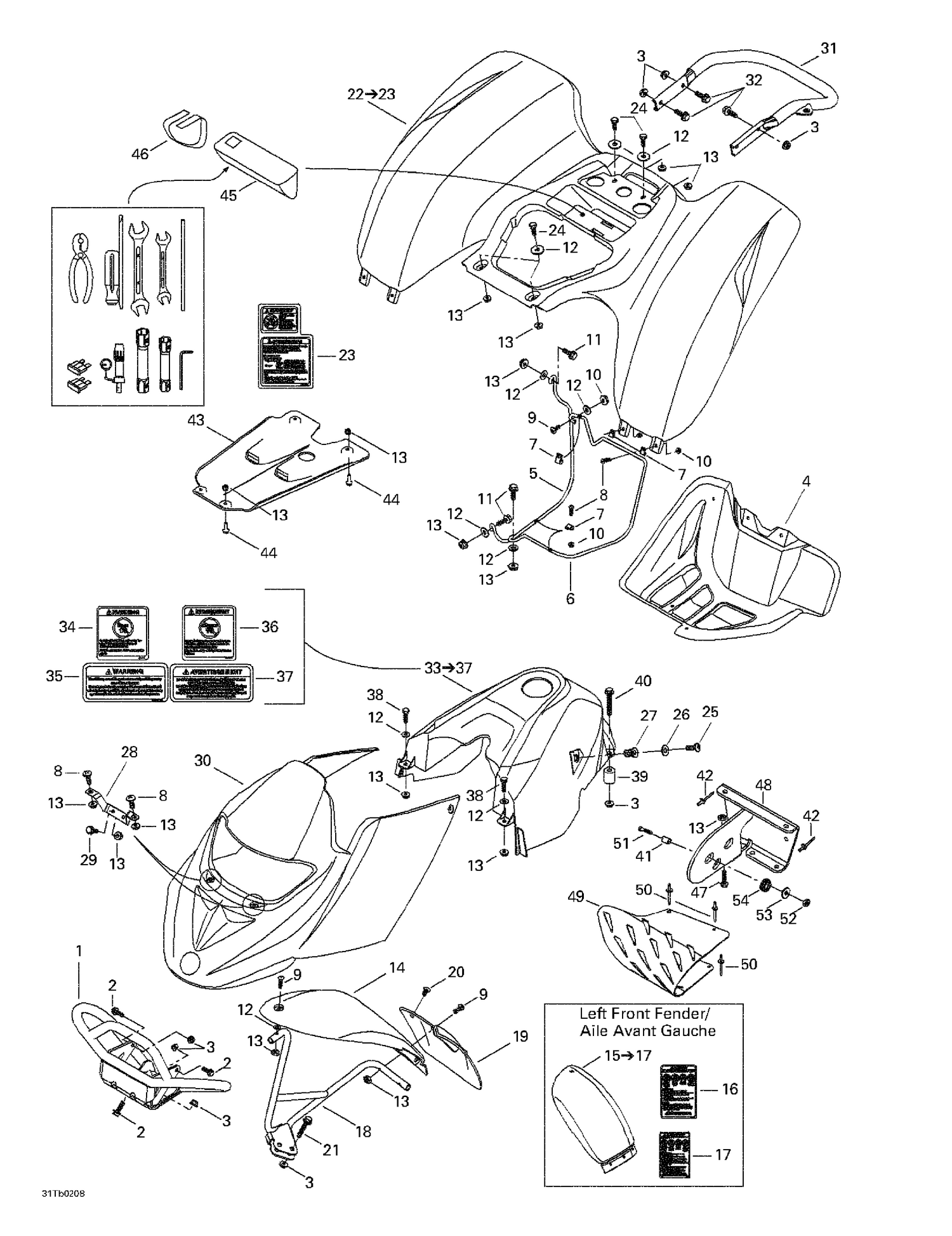 Assembly diagram