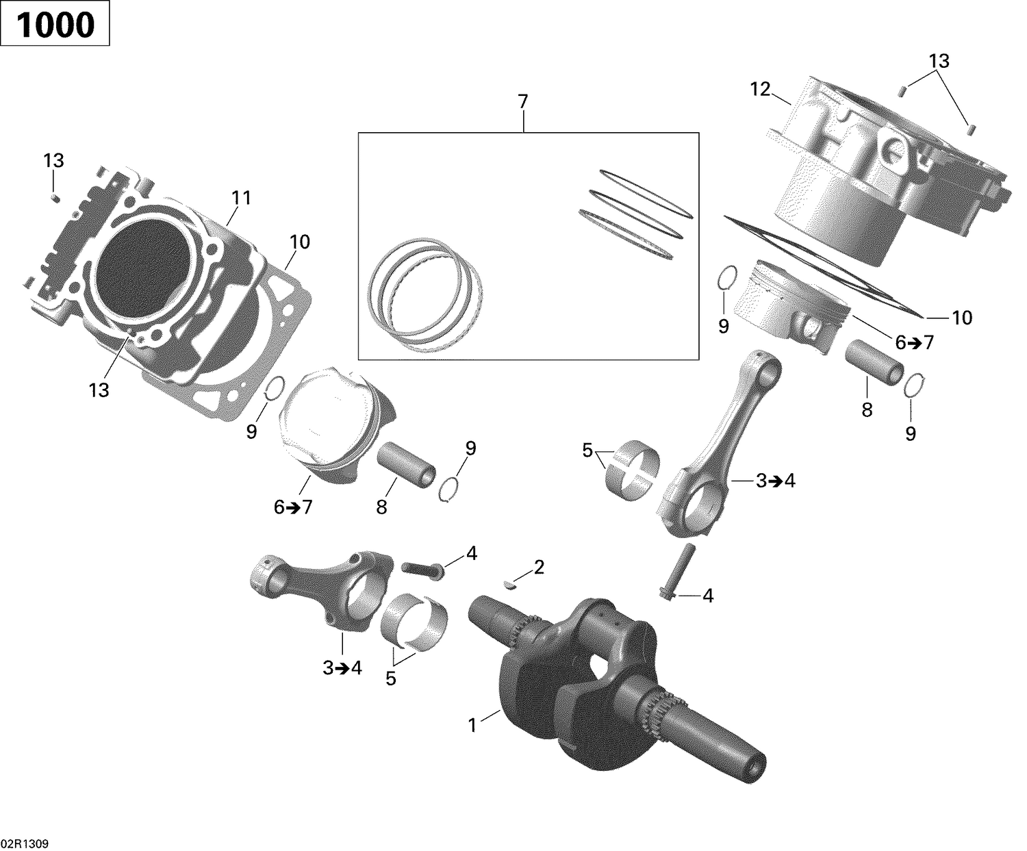 01- Crankshaft, Piston And Cylinder