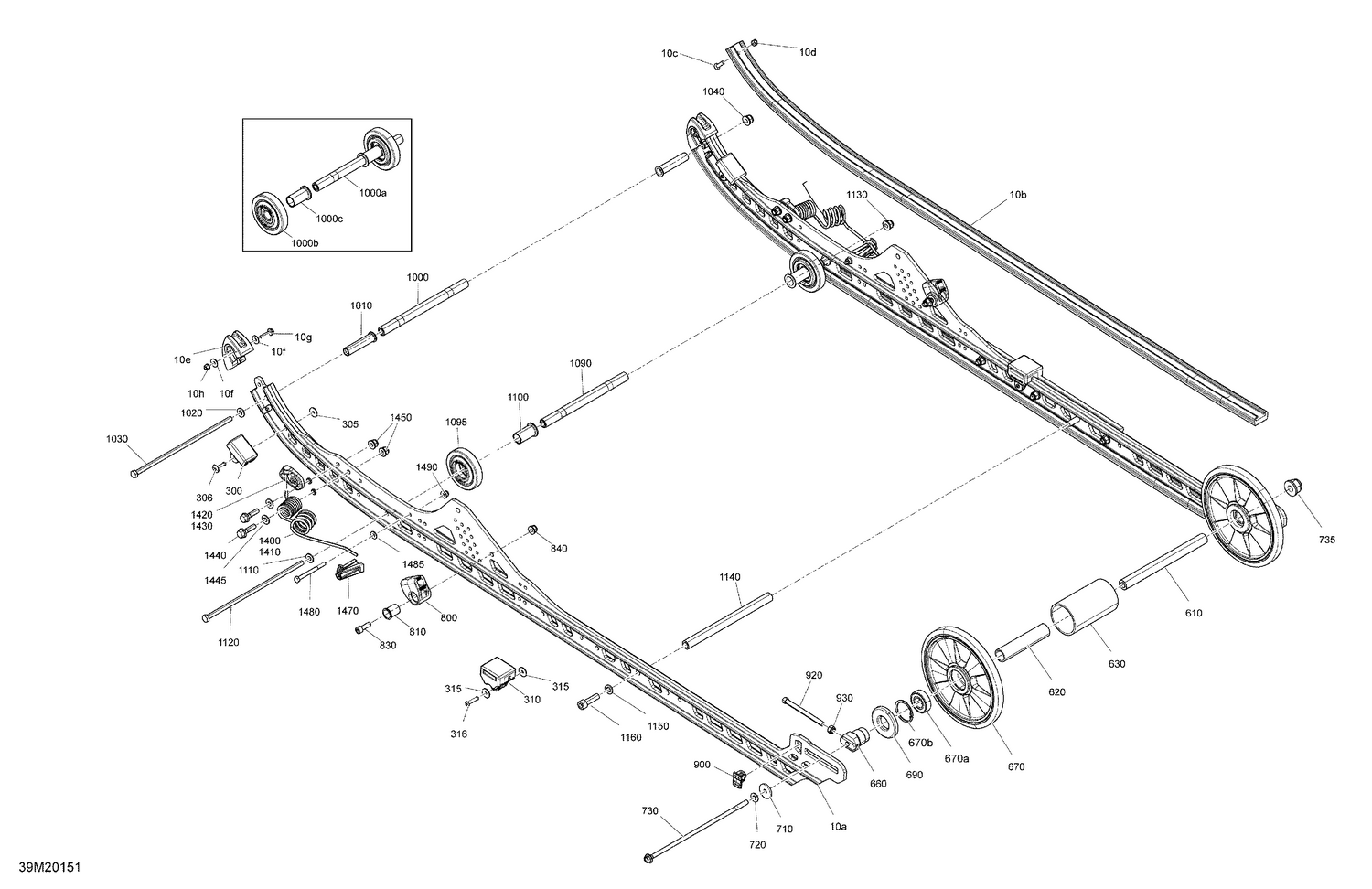 08- Suspension, Rear - Lower Section  - Except Model 146"