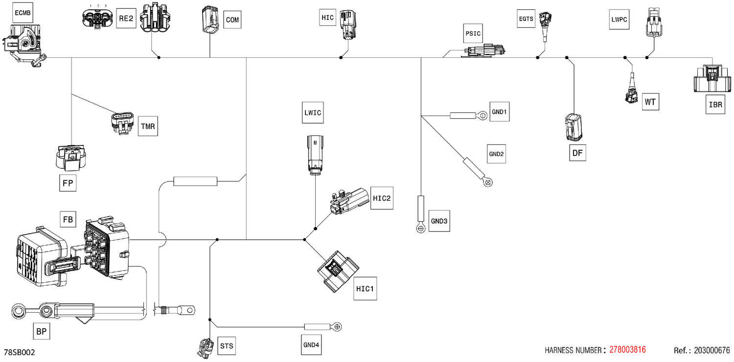 08- Electric - Main Harness - 278003816