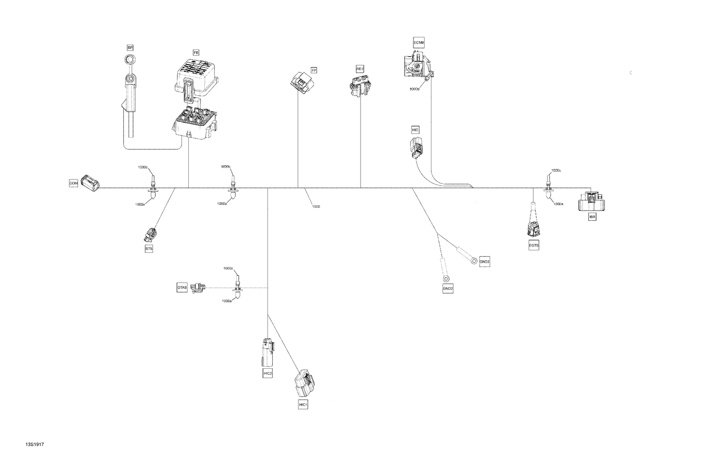 10- Electrical Harness  278003704 Main
