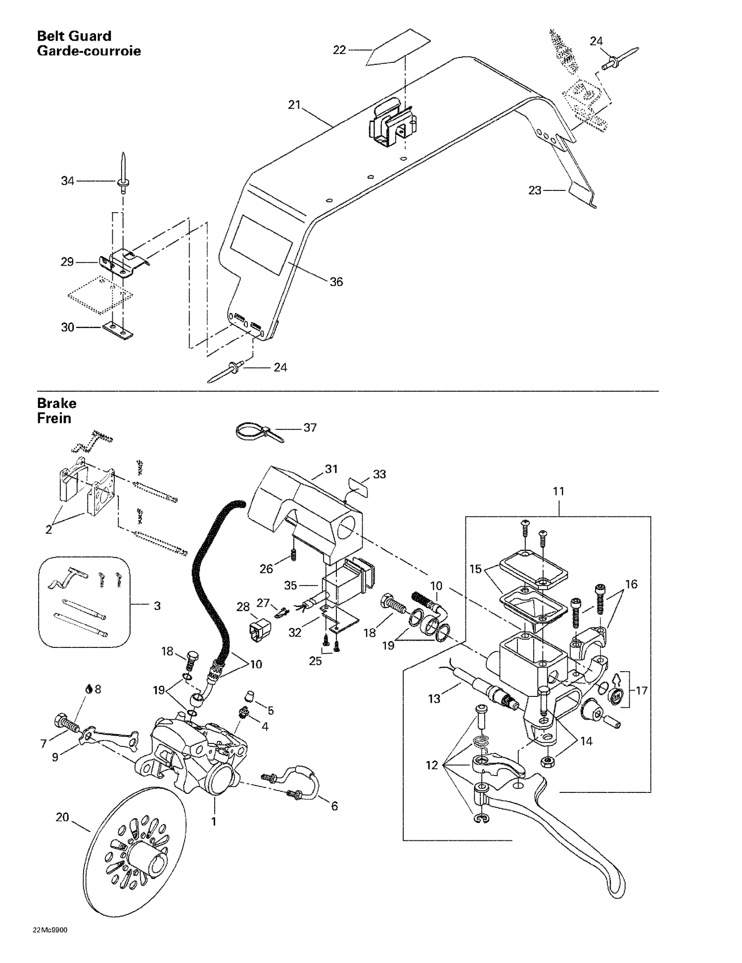06- Hydraulic Brake And Belt Guard
