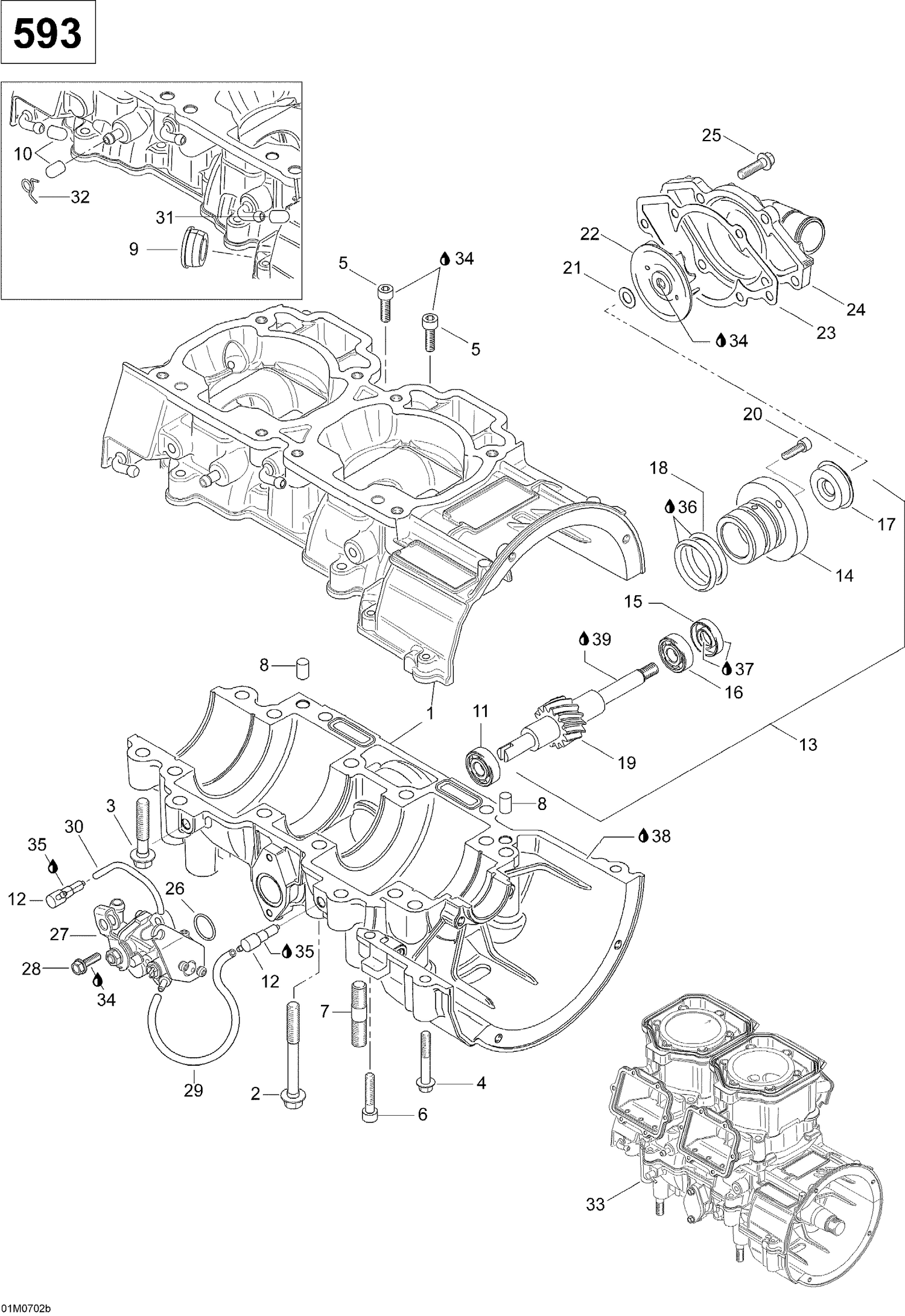 01- Crankcase (600)