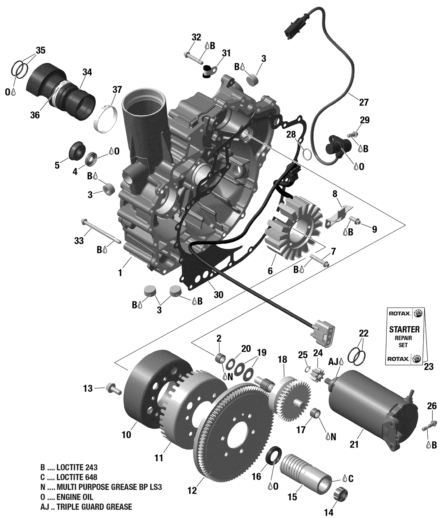 03- PTO Cover And Magneto