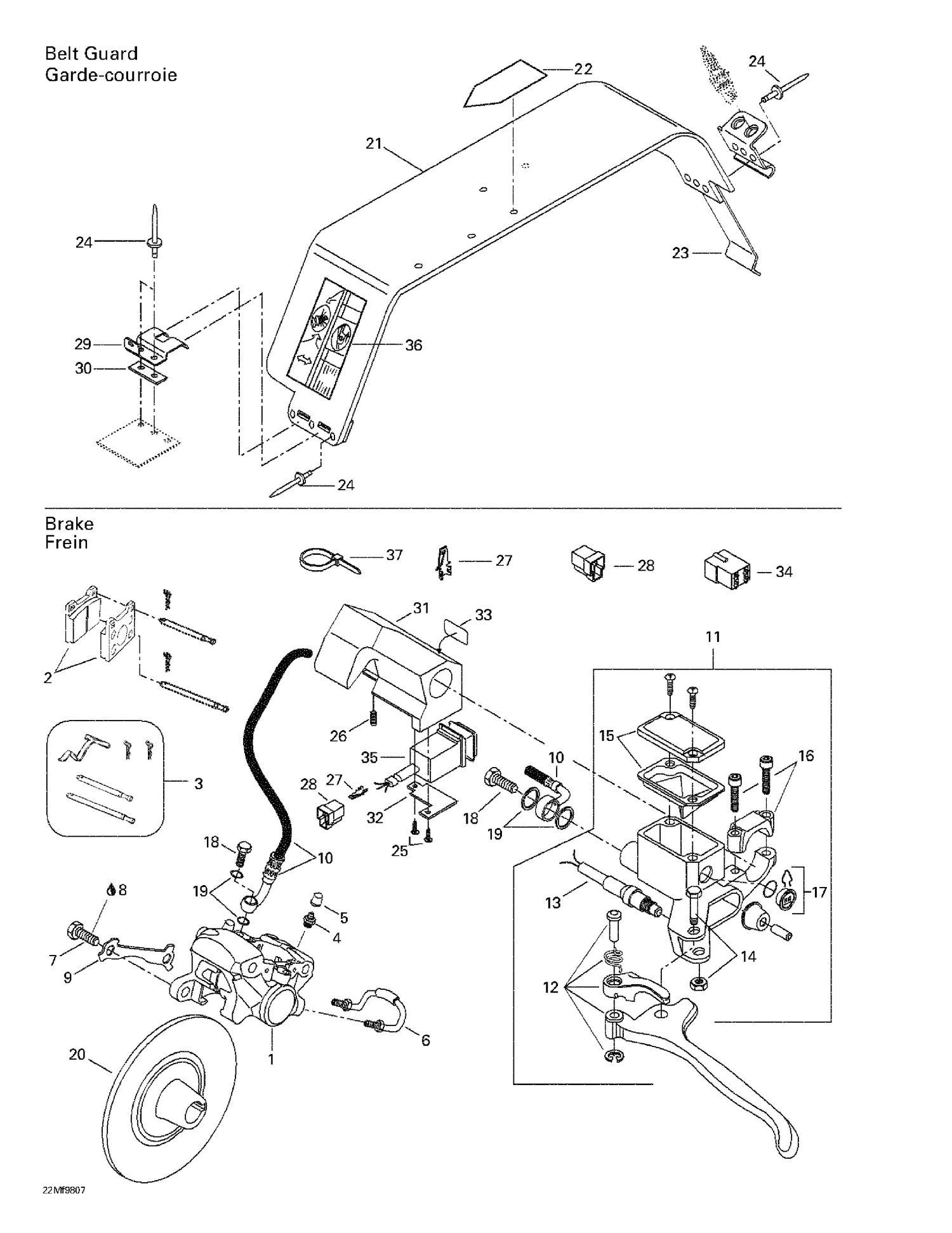 06- Hydraulic Brake And Belt Guard