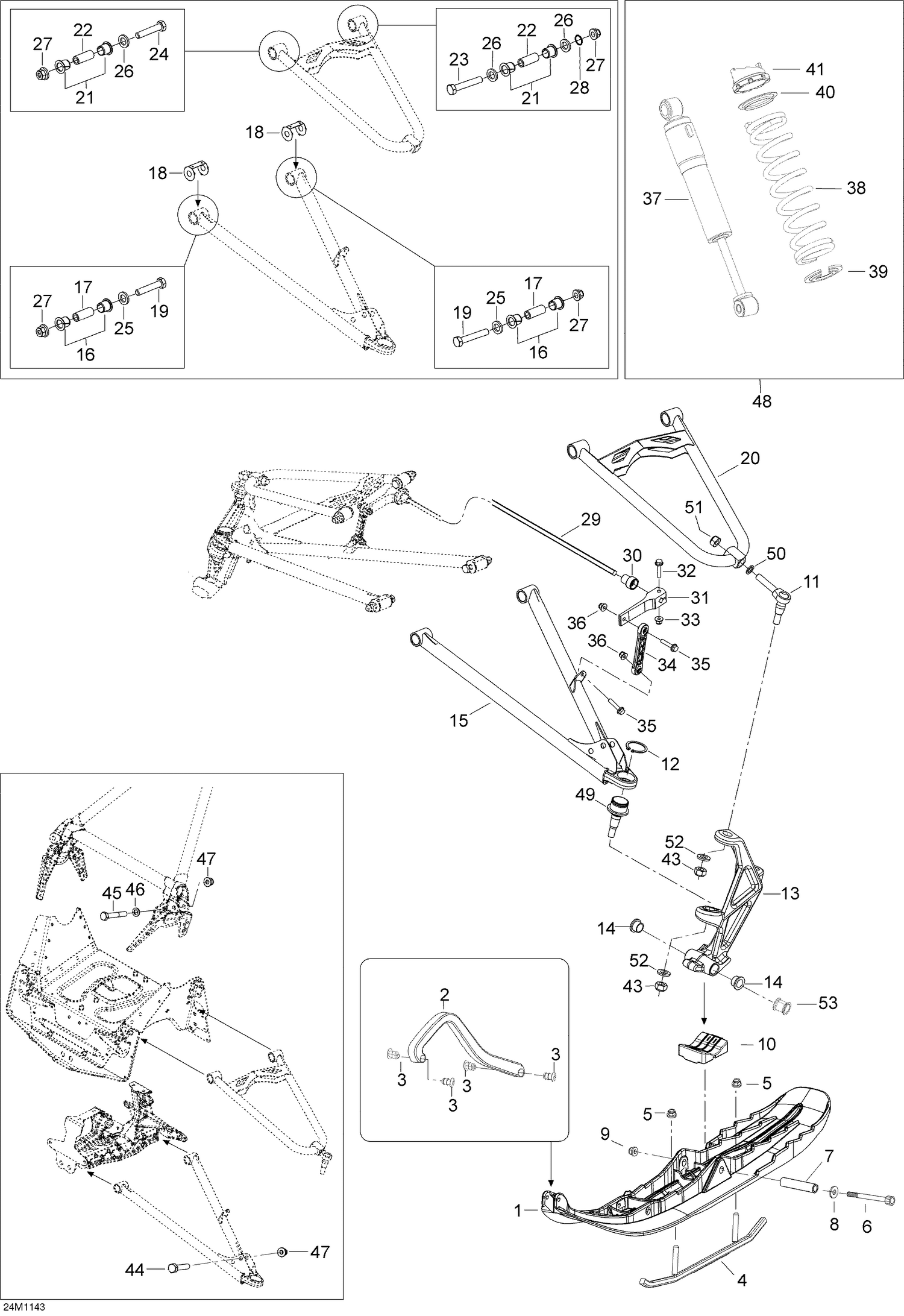07- Front Suspension And Ski