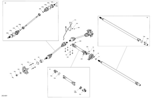 04- Drive - Front Section - Common Parts Schematic