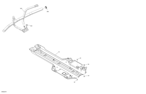 07- Body - Skid Plate And Bumper Schematic