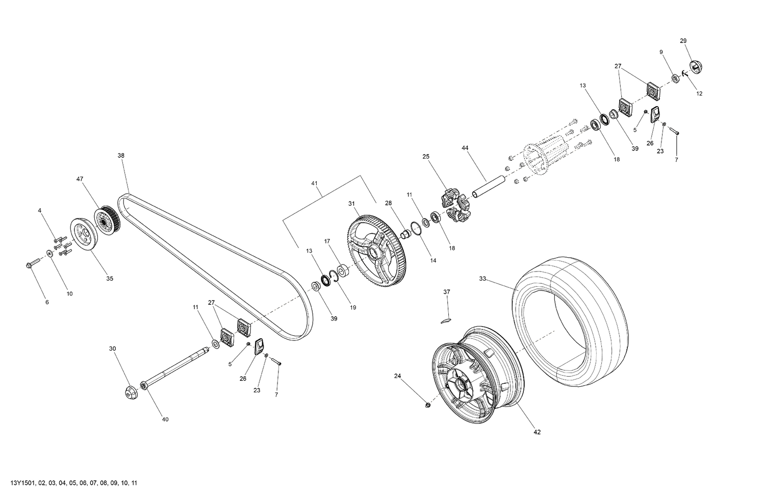 08- Drive System, Rear _13Y1504
