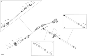 04- Drive - Front - Common Parts Schematic