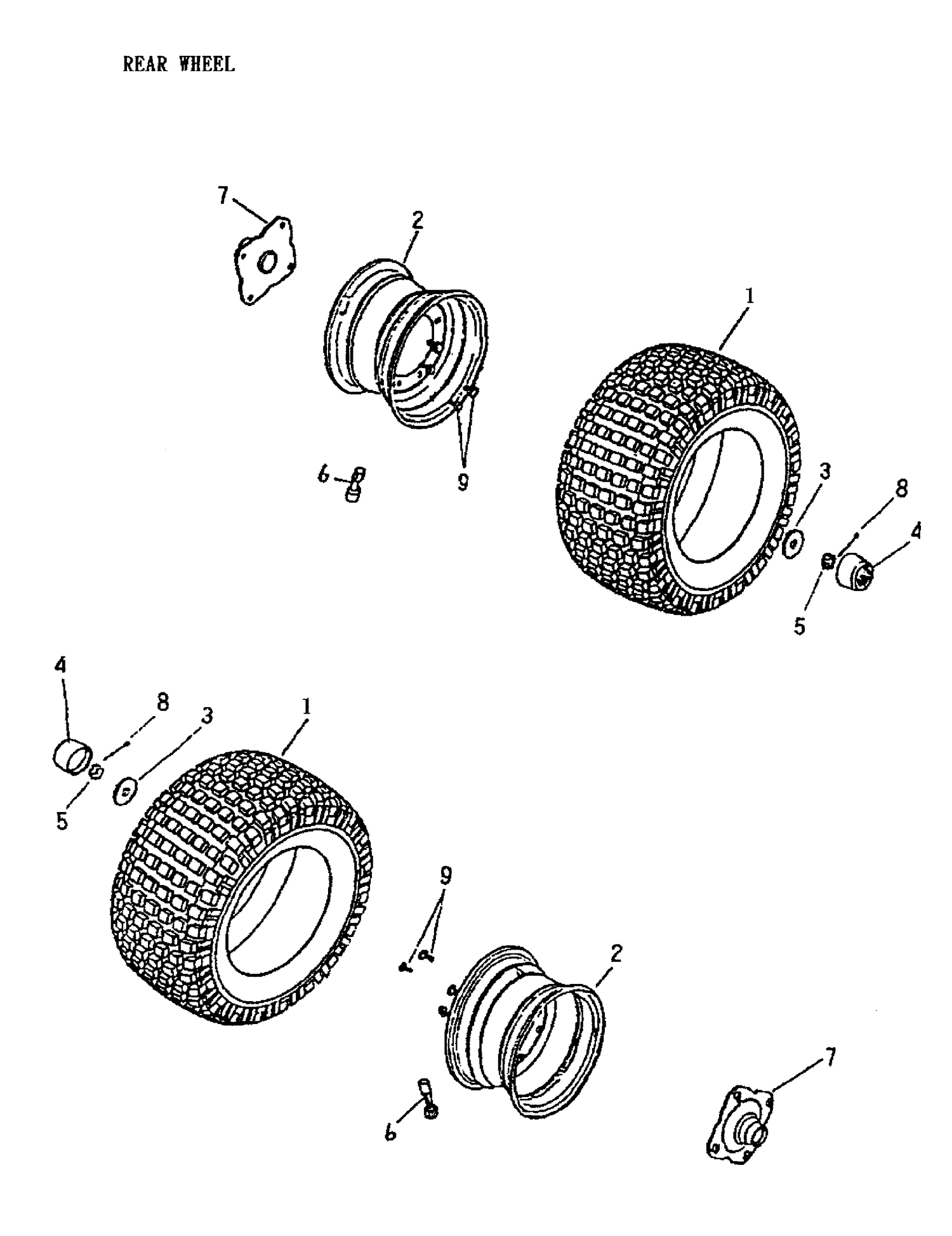 08- Rear Wheel 172-21