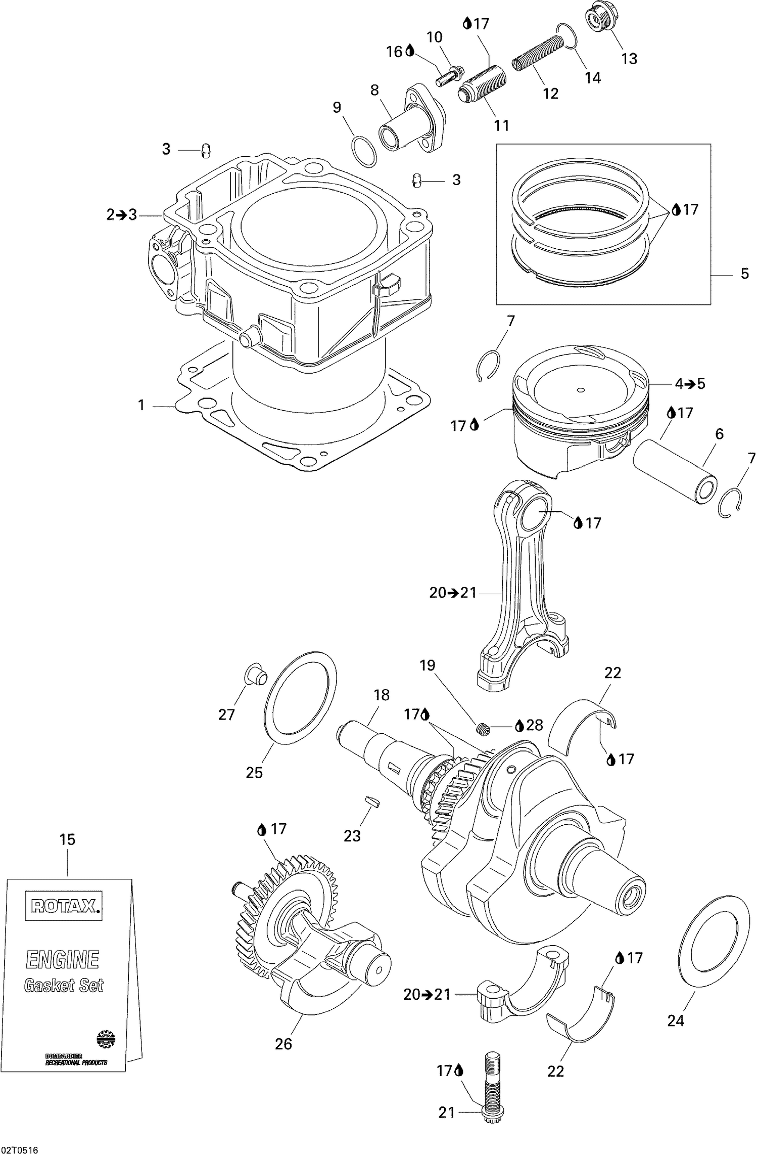 01- Crankshaft, Piston And Cylinder