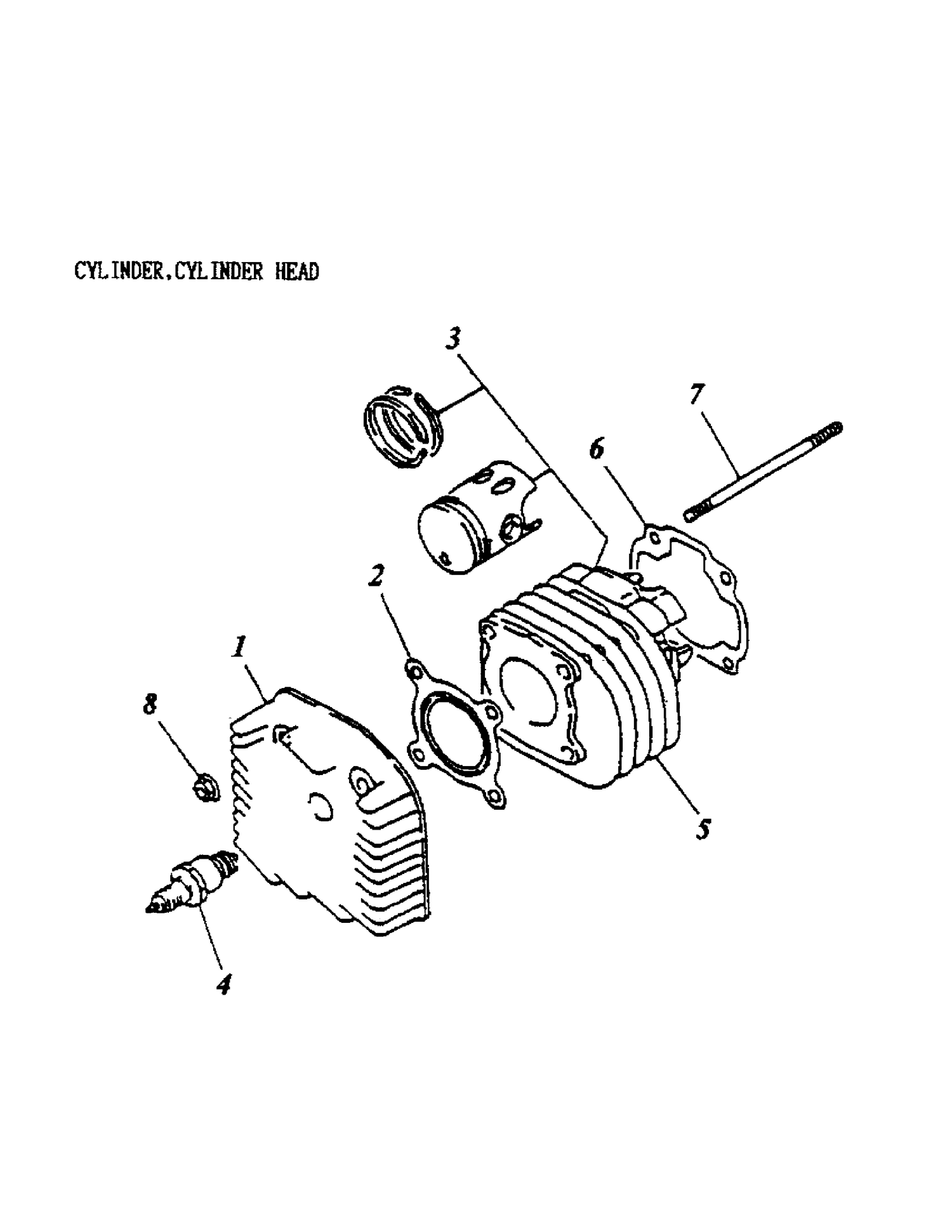 01- Cylinder, Cylinder Head