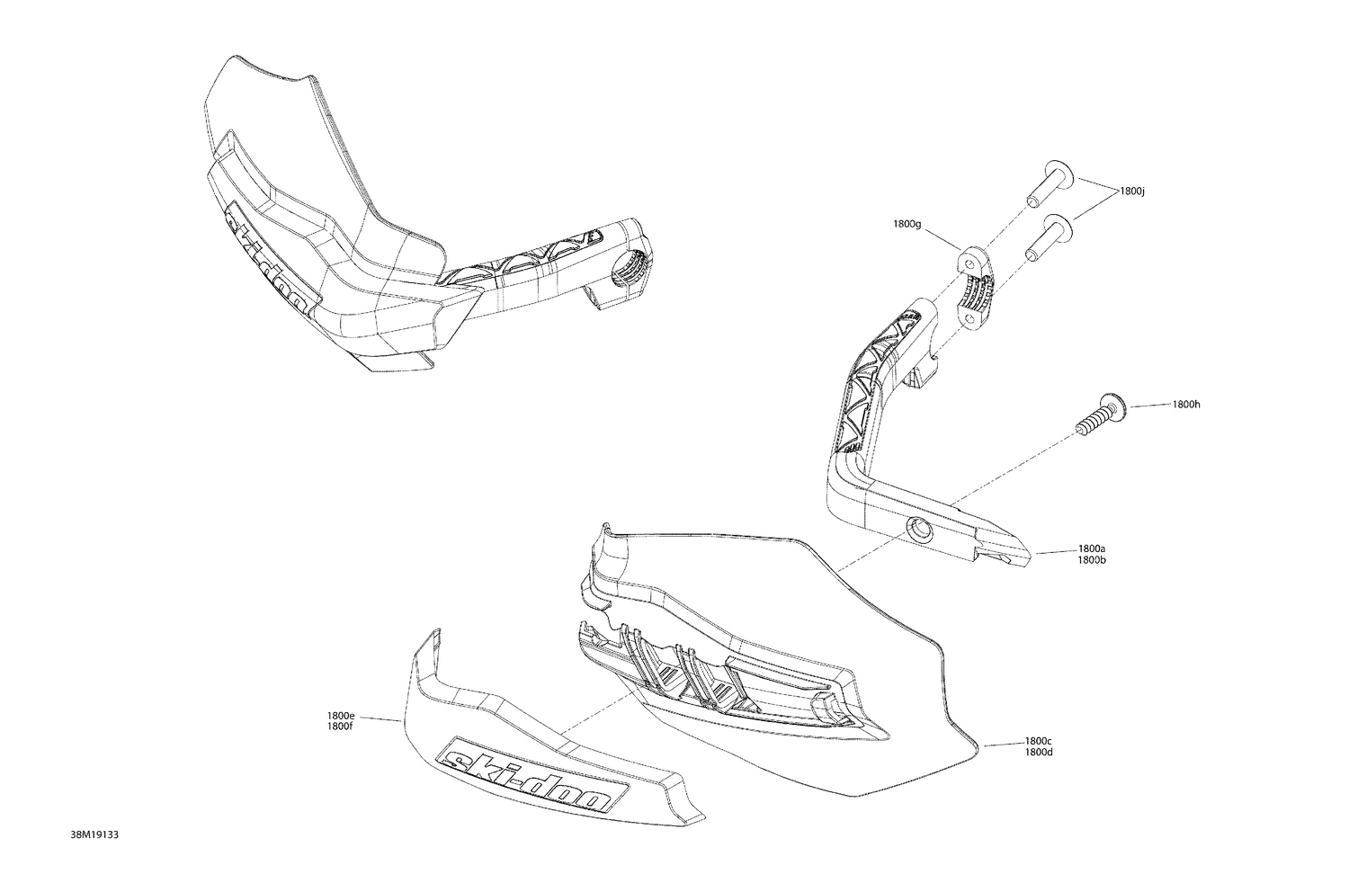 09- Hood - 600 Racing - North America - Hand protector