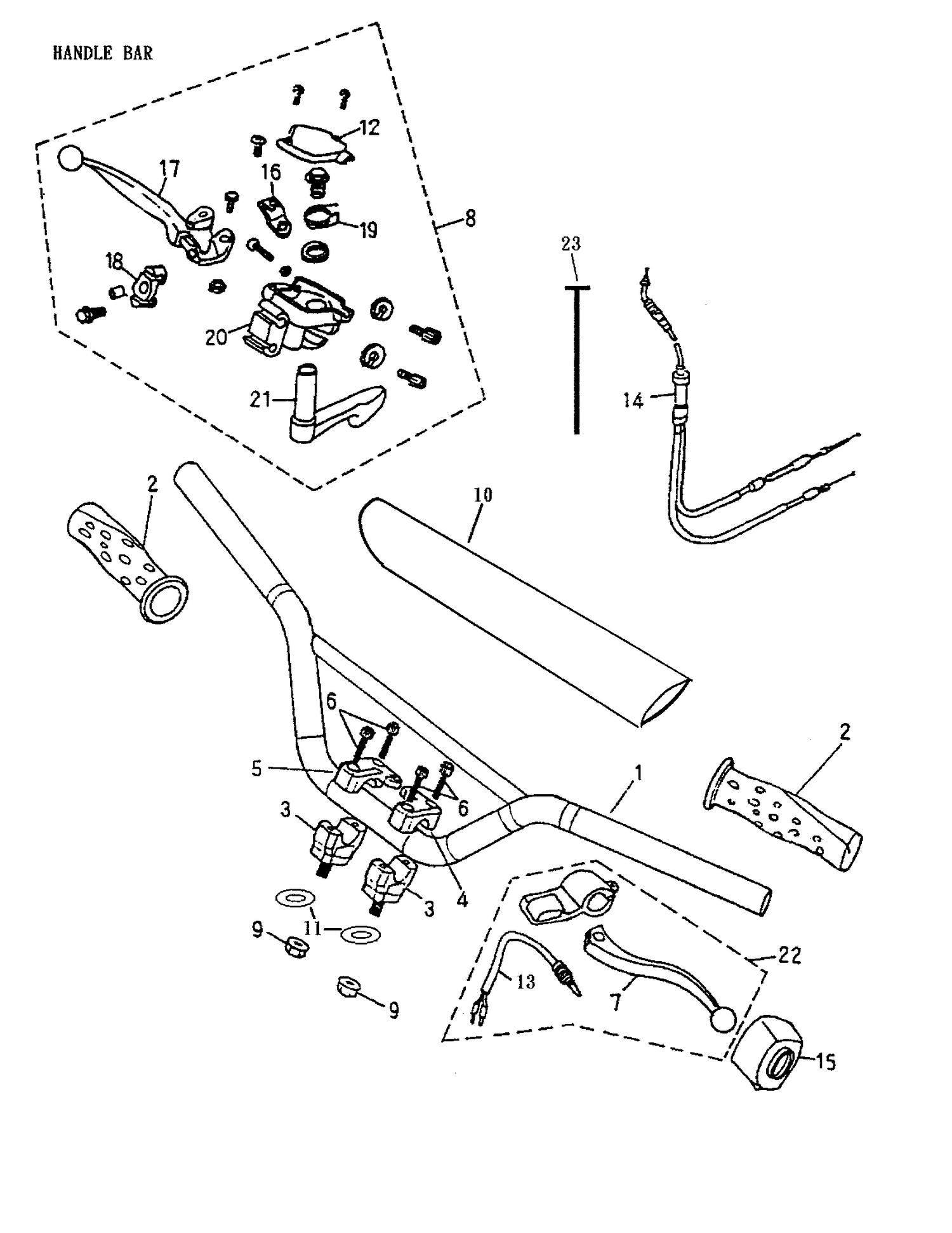 07- Handlebar 166-21