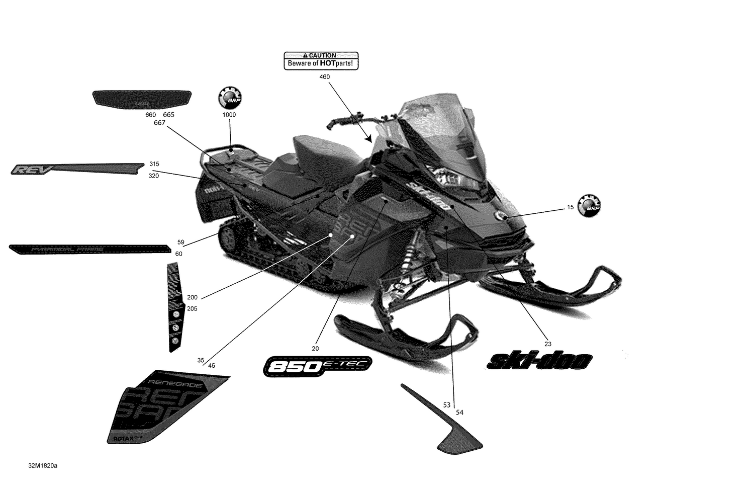 09- Decals Renegade - 850E-TEC - Package Adrenaline