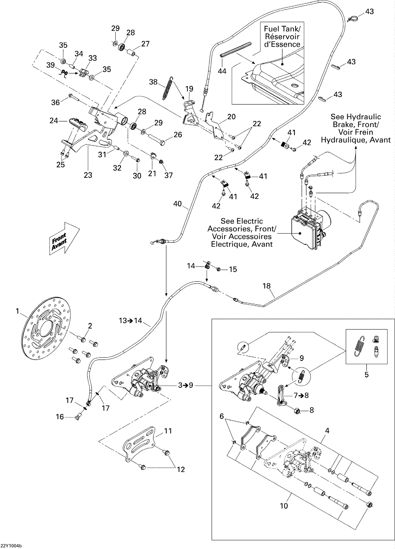 06- Hydraulic Brake, Rear SM5 Manual