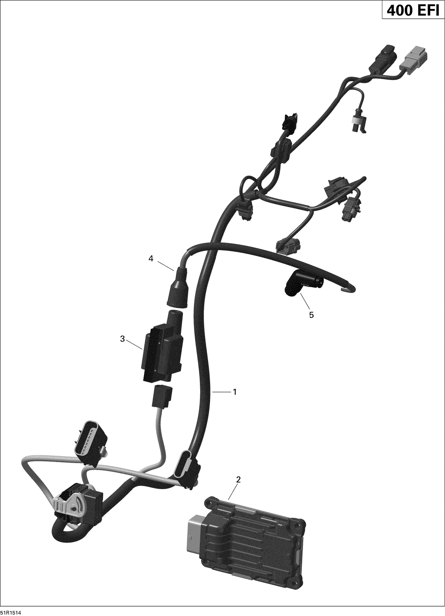 10- Engine Harness And Electronic Module _51R1514